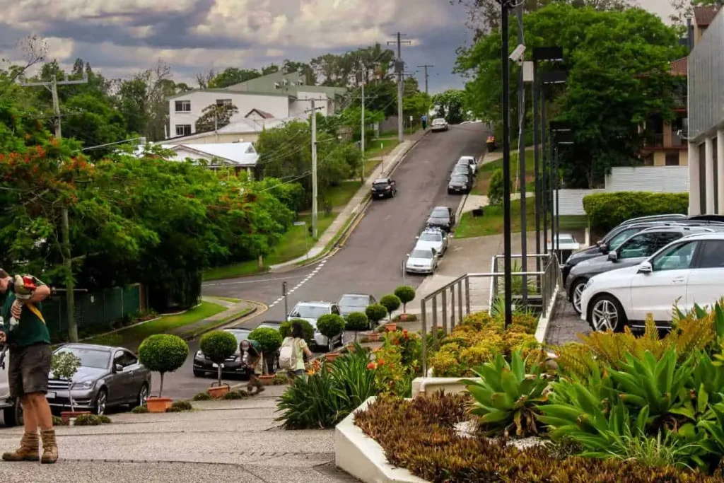 Brisbane Australia suburban neighbourhood